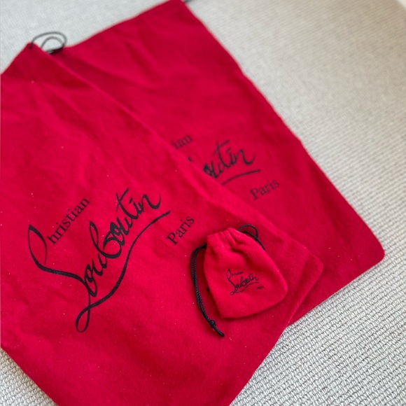 Christian Louboutin Suede Degrastrass 100mm in Indian Rose, Size EU 34 - Picture 7 of 8